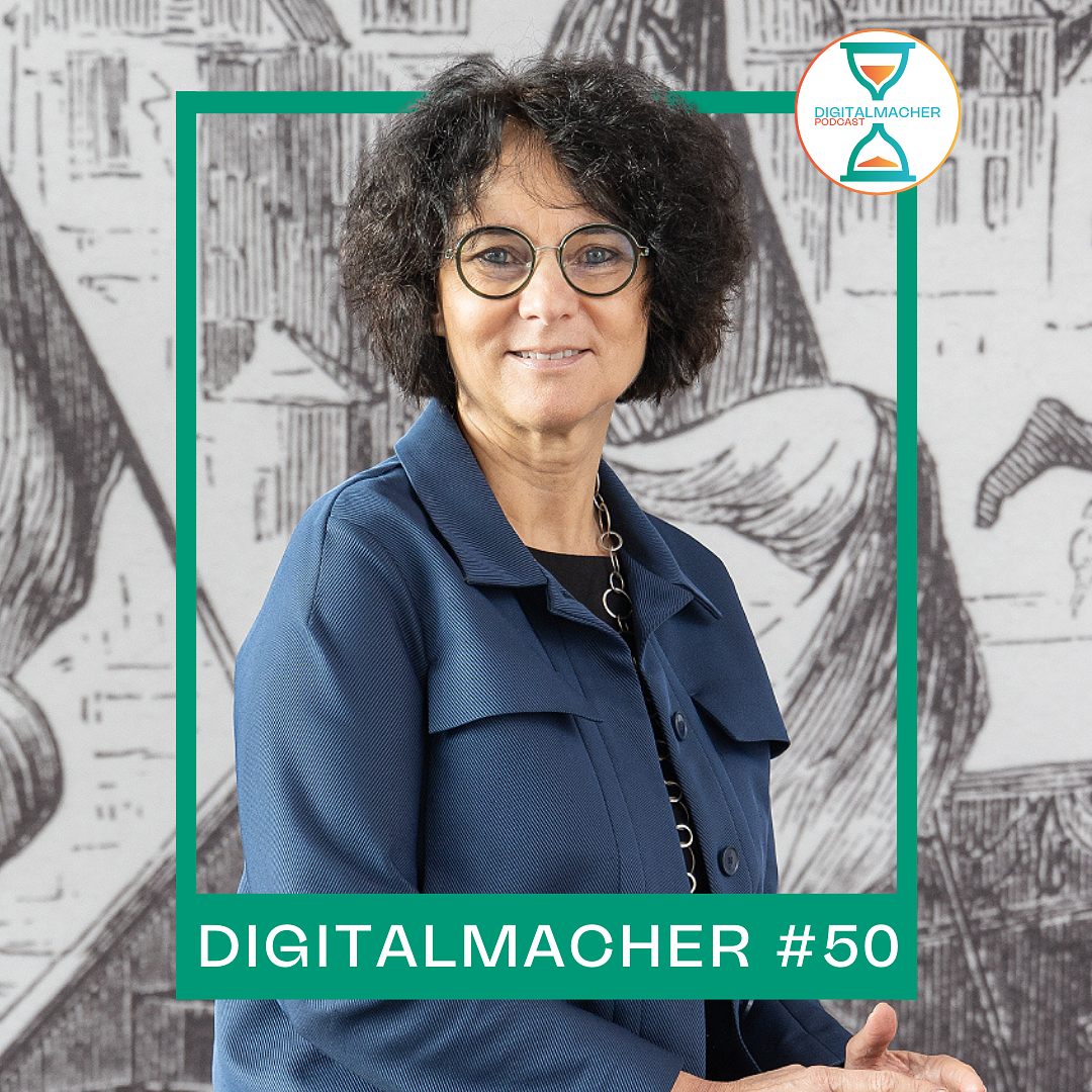Cover: Digitalmacher #50 – Angriff aus dem Netz – Petra Engstler-Karrasch (IHK Ulm)