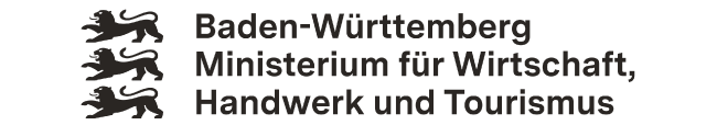 Logo des Ministerium für Wirtschaft, Handwerk und Tourismus Baden-Württemberg