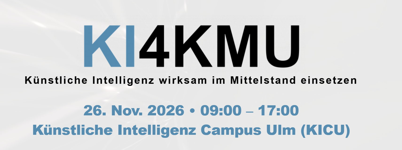 KI4KMU Konferenz